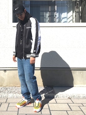 「starter」｜「アイテム（アクセサリー）」を使った、りゅういち先生さん（メンズ・178cm）の冬コーディネート