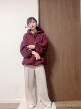 こまさん（レディース・157cm）の冬コーディネート