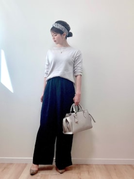 「Honeys（ハニーズ）のアイテム（財布/小物）」を使った、こまさん（レディース・157cm）の春コーディネート