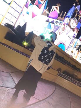 「rovtski」｜「アイテム（パーカー）」を使った、幸輝さん（メンズ・159cm）の春コーディネート