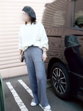 Saeさん（レディース・158cm）の冬コーディネート