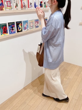 「シアタープロダクツ(THEATRE PRODUCTS)」｜「アイテム（ローファー）」を使った、banshangさん（レディース・151cm）の冬コーディネート