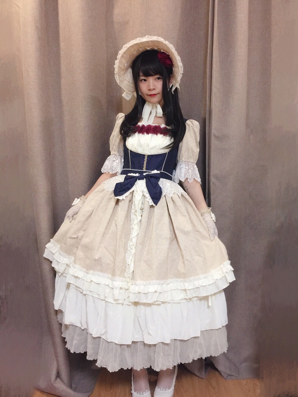 「lolita、lolitafashion、Lolita fashion」｜「Alice and the Piratesのアイテム（ワンピース、その他）」を使った、壮壮儿さん（レディース・162cm）の夏コーディネートの1枚目の写真