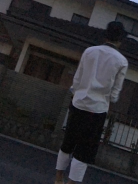「PARADOX（パラドックス）のアイテム（パンツ）」を使った、MAhIRoさん（メンズ・163cm）の夏コーディネート
