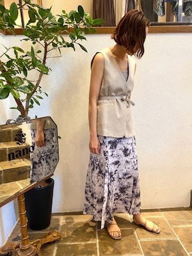 nano・universe 渋谷神南 Womensさん（レディース・160cm）の夏コーディネート