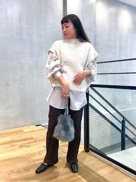 mizuna_enamiさん（レディース・155cm）の秋コーディネート