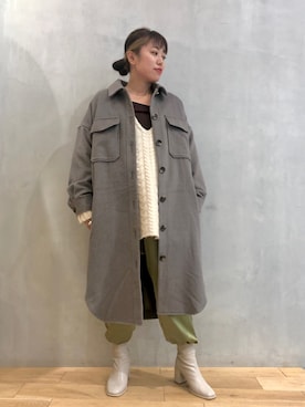 mizuna_enamiさん（レディース・155cm）の秋コーディネート