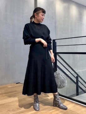 mizuna_enamiさん（レディース・155cm）の秋コーディネート