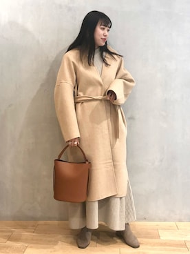 mizuna_enamiさん（レディース・155cm）の冬コーディネート