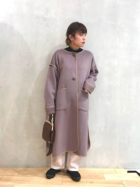 mizuna_enamiさん(レディース・155cm)の冬コーディネート