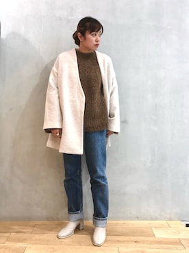 mizuna_enamiさん（レディース・155cm）の冬コーディネート