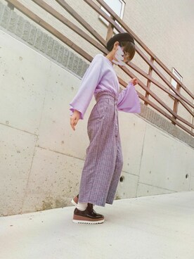 安達 桃江 | Momoe Adachiさんのコーディネート