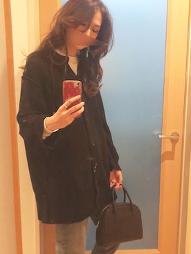 「crie conforto（クリーコンフォルト）のアイテム（アクセサリー）」を使った、ramuさん（レディース・169cm）の冬コーディネート