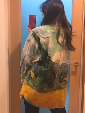 「MOUSSY（マウジー）のWHEATFIELD SHIRT（シャツ/ブラウス、その他）」を使った、ramuさん（レディース・169cm）の冬コーディネート