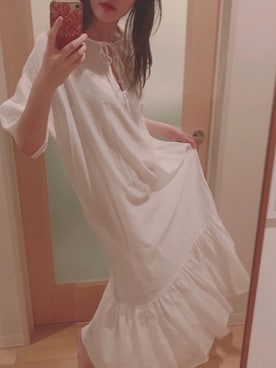 「ZARAワンピース」｜ramuさん（レディース・169cm）の春コーディネート