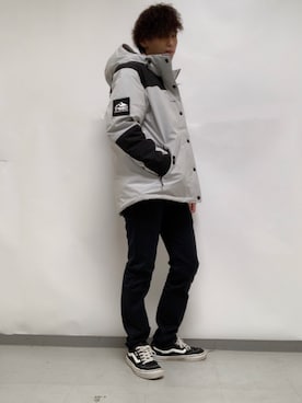 「CAMP7（キャンプセブン）のアイテム（ジャケット/アウター）」を使った、RE-JI        さん（メンズ・174cm）の冬コーディネート