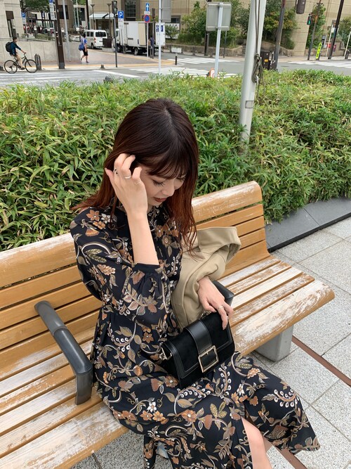 田方 萌子 Murua 福岡パルコ Muruaのワンピースを使ったコーディネート Wear