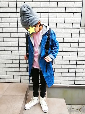 きゃなこさん（キッズ・120cm）の冬コーディネート