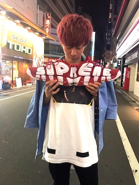 「Chica（チカ）のアイテム」を使った、HIROさん（メンズ・183cm）の春コーディネート
