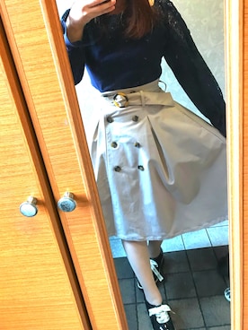 にゃんちゆさん（レディース・162cm）の春コーディネート