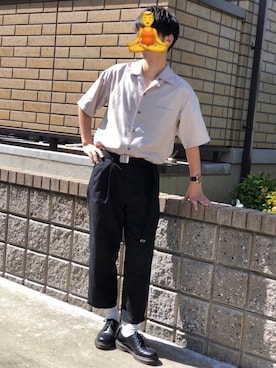 「アイテム（腕時計）」を使った、なべぞうさん（メンズ・170cm）の秋コーディネート