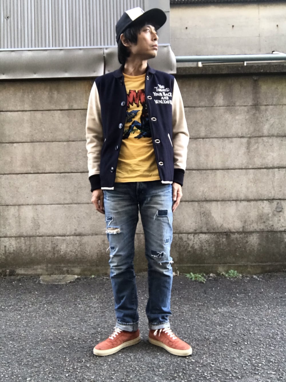 HYSTERIC GLAMOUR（ヒステリックグラマー）の「WALKED WAY刺繍
