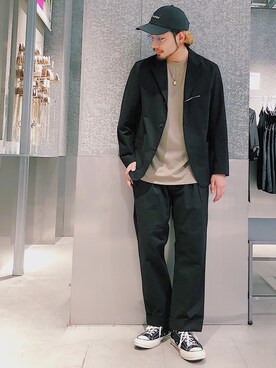 higucciさん（メンズ・175cm）の春コーディネート