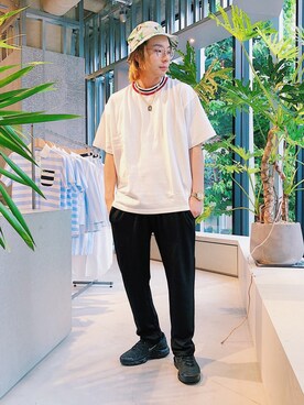 higucciさん（メンズ・175cm）の夏コーディネート