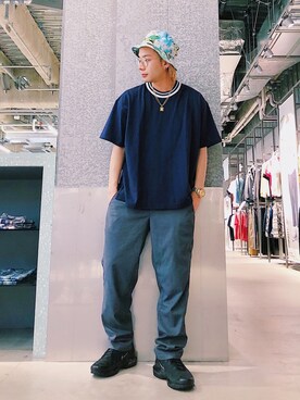 higucciさん（メンズ・175cm）の夏コーディネート