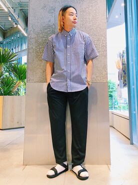 higucciさん（メンズ・175cm）の夏コーディネート