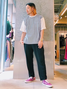 higucciさん（メンズ・175cm）の夏コーディネート