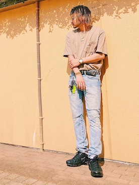 「airmax」｜「アイテム（その他）」を使った、higucciさん（メンズ・175cm）の夏コーディネート
