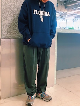 「スボーツミックス」｜higucciさん（メンズ・175cm）の秋コーディネート