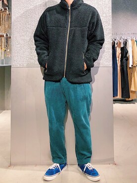 「koe（コエ）のアイテム（その他アウター）」を使った、higucciさん（メンズ・175cm）の秋コーディネート