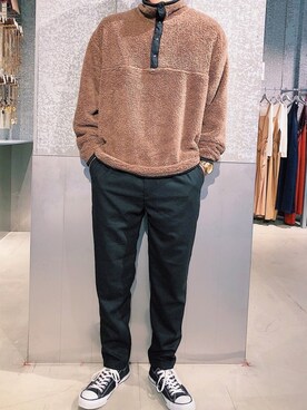 higucciさん（メンズ・175cm）の冬コーディネート