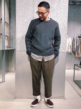 higucciさん（メンズ・174cm）の冬コーディネート