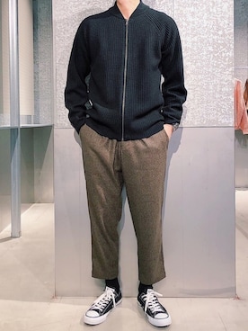 higucciさん（メンズ・174cm）の冬コーディネート