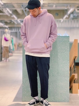 higucciさん（メンズ・174cm）の冬コーディネート