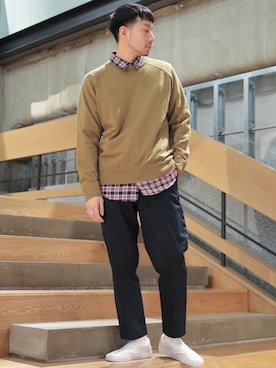 higucciさん（メンズ・174cm）の春コーディネート