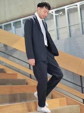 higucciさん（メンズ・174cm）の春コーディネート