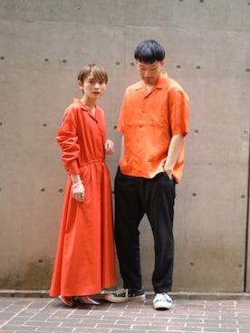 「平成最後のWEARISTAセンバツ」｜「アイテム（ワンピース/ドレス）」を使った、higucciさん（レディース・174cm）の春コーディネート