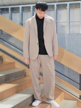 higucciさん（メンズ・174cm）の春コーディネート