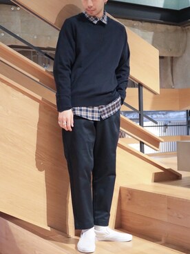 higucciさん（メンズ・174cm）の春コーディネート