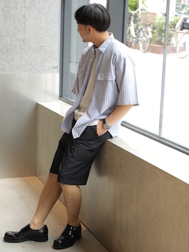 higucciさん（メンズ・175cm）の夏コーディネート