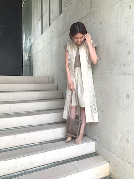 「セポ」｜ito  nanaseさん（レディース・161cm）の夏コーディネート