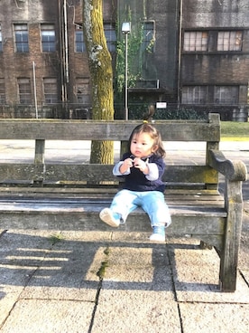 suuu3さん（キッズ・70cm）の春コーディネート