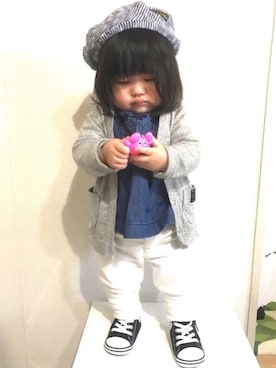 suuu3さん(キッズ・70cm)の春コーディネート