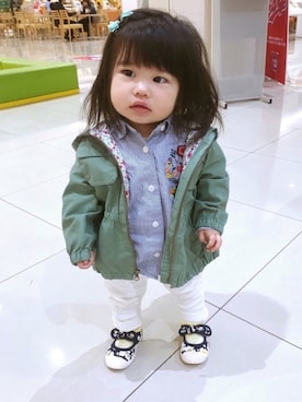 suuu3さん（キッズ・70cm）の春コーディネート