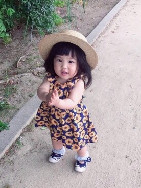 suuu3さん（キッズ・70cm）の春コーディネート