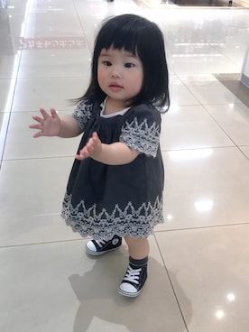 suuu3さん（キッズ・70cm）の春コーディネート